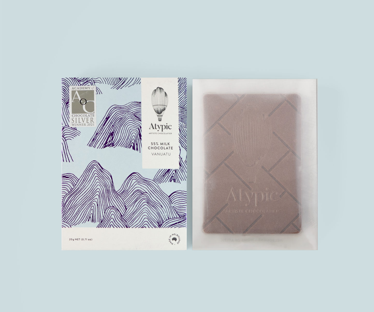Mini - 55% Milk Chocolate (Single Origin - Vanuatu) 20G